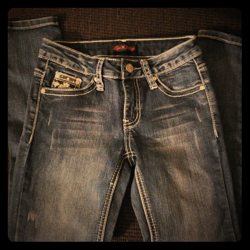 Love Indigo Skinny Jeans